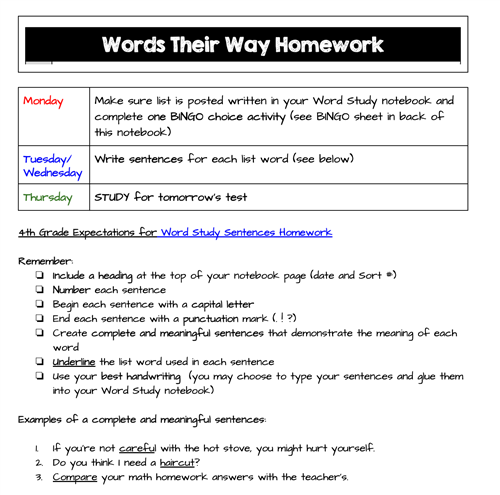 WTW Homework